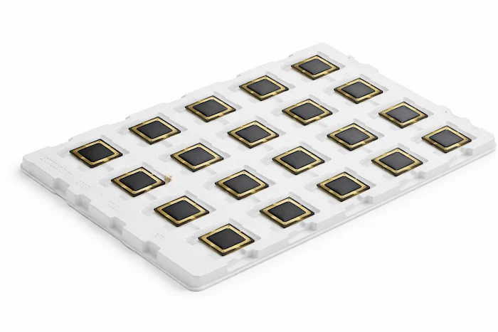 Thermoformed ESD tray for semiconductors
