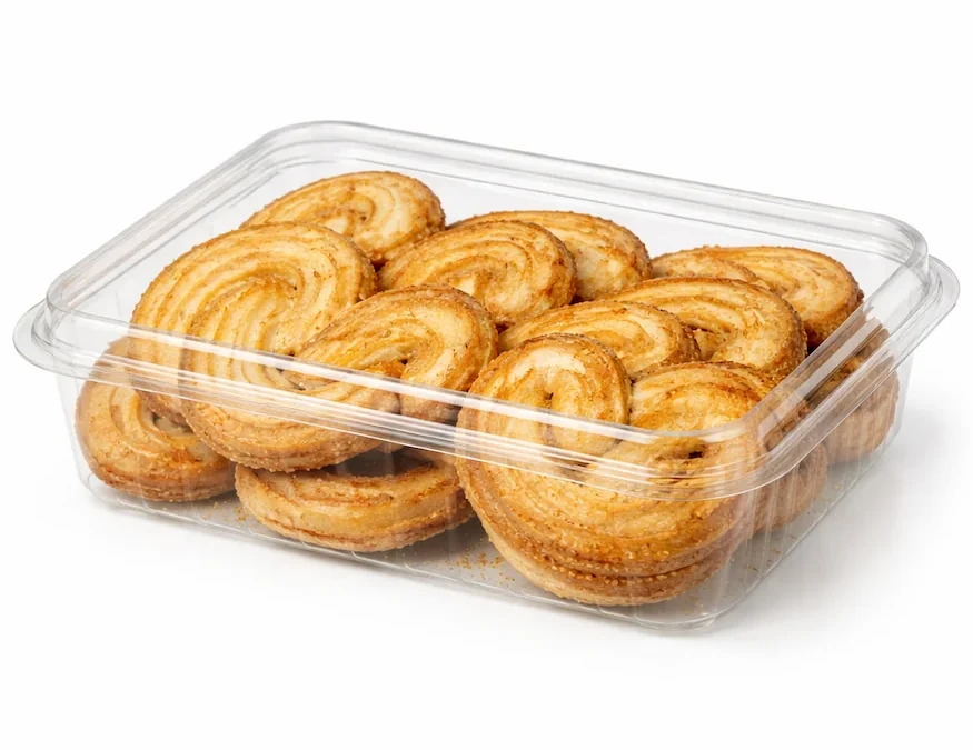 Termoformado base y tapa en Pet para panadería